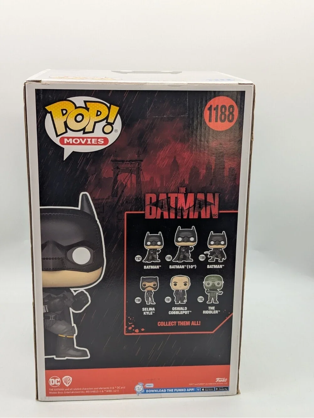 Funko Pop! The Batman #1188 1188 Jumbo DC Heroes Dark Knight 10